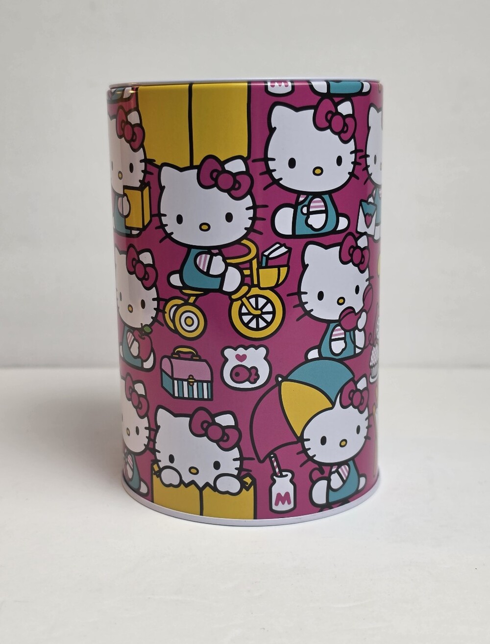 Sanrio Hello Kitty Tin Coin Bank 6" by The Tin Box Company